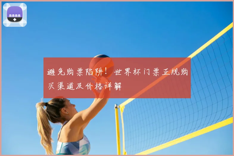 避免购票陷阱！世界杯门票正规购买渠道及价格详解